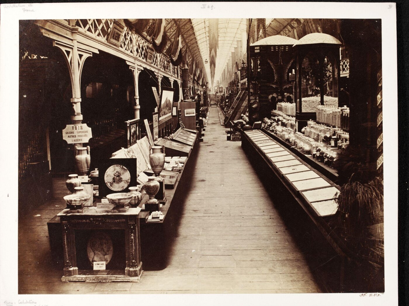 Unknown, Produits L'Algerie. Algerian products at the Paris Universal Exhibition, 1855