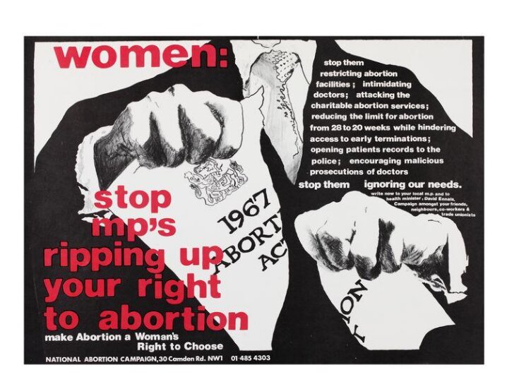 Women: stop MP's ripping up your right to abortion image