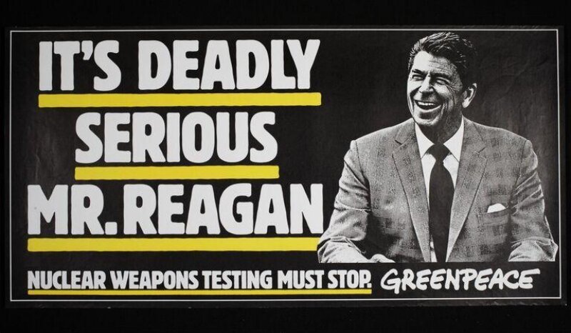 It's deadly serious Mr. Reagan