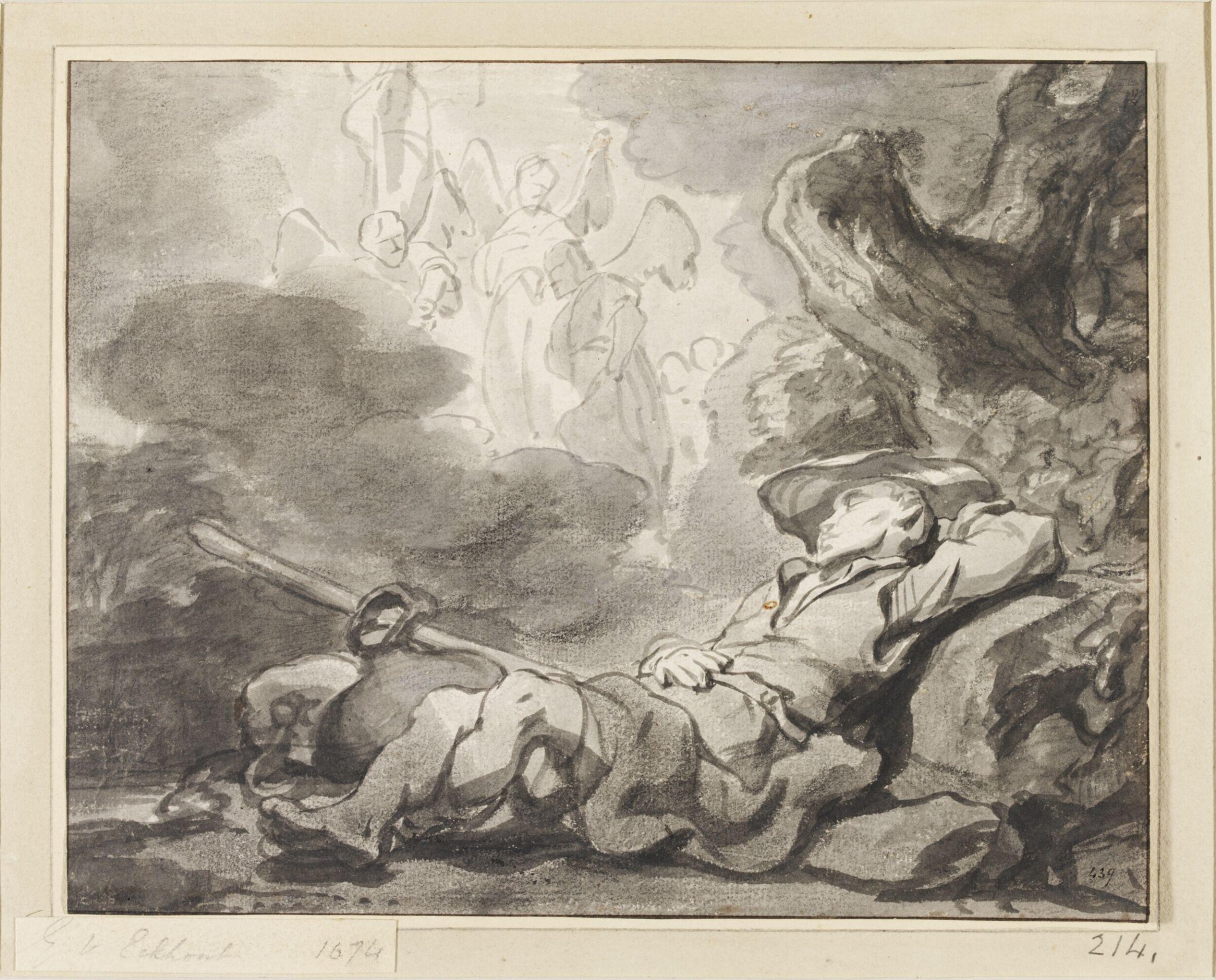 Jacob's Dream (Genesis 28:10–22), Gerbrand van den Eeckhout, c.1652