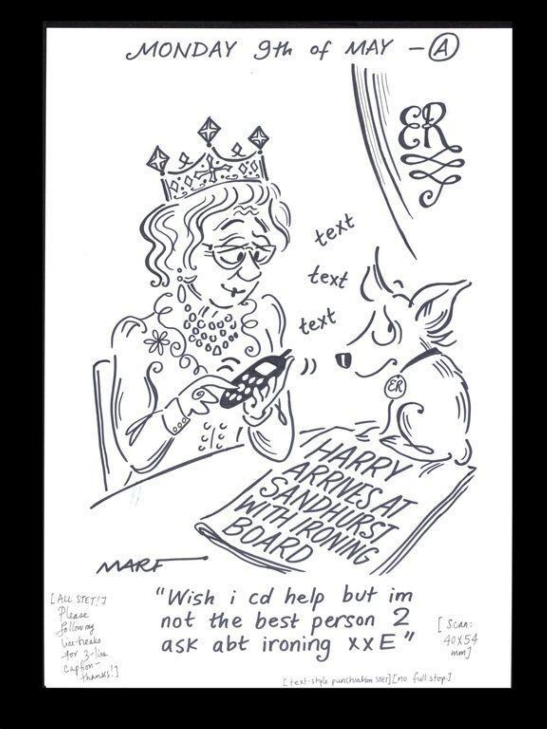 "Wish i cd help but im not the best person 2 ask abt ironing xxE", Martha Richler, 2005