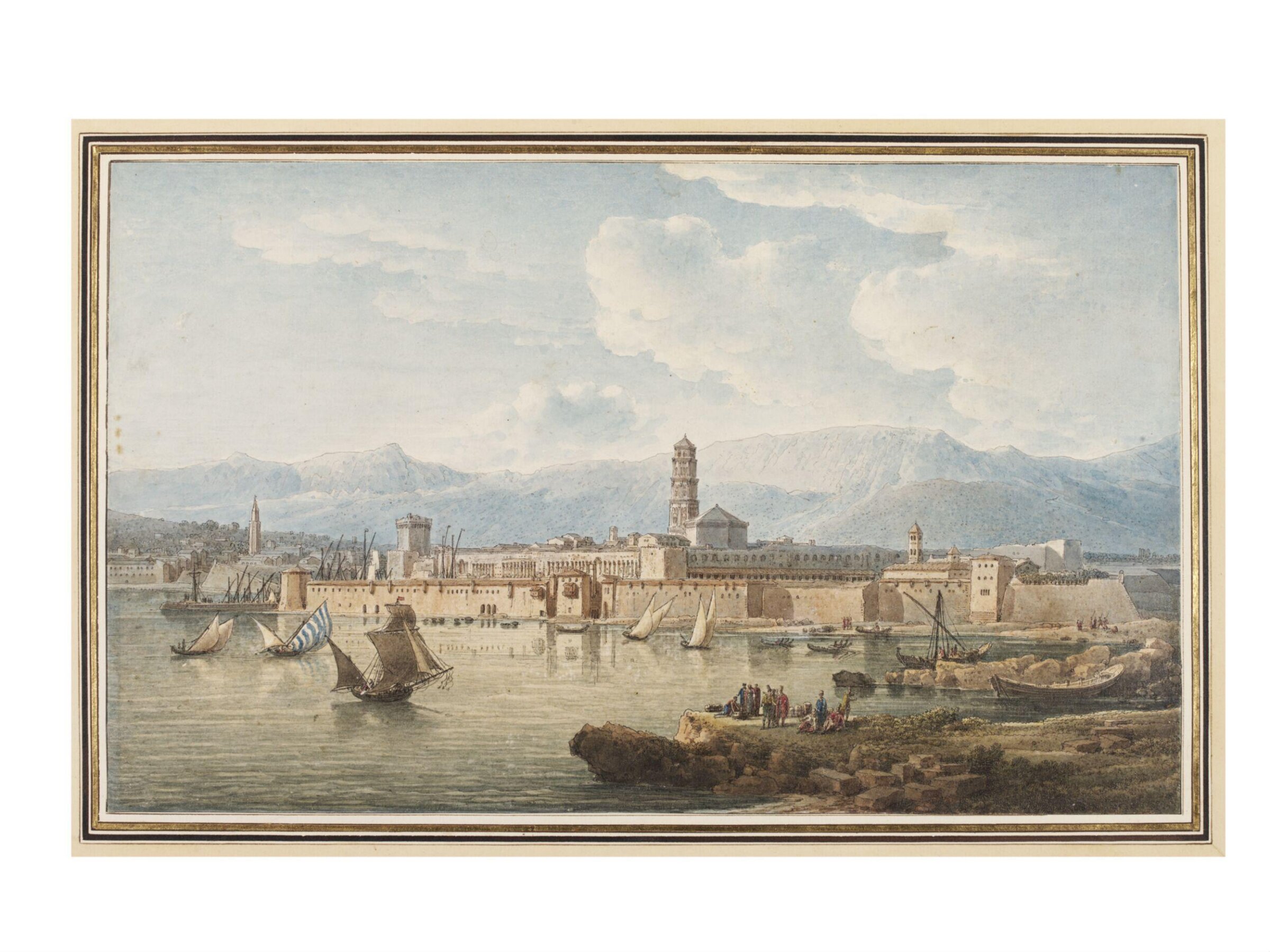 Voyage Pittoresque et Historique de l'Istrie et de la Dalmatie, Louis-François Cassas, ca. 1782