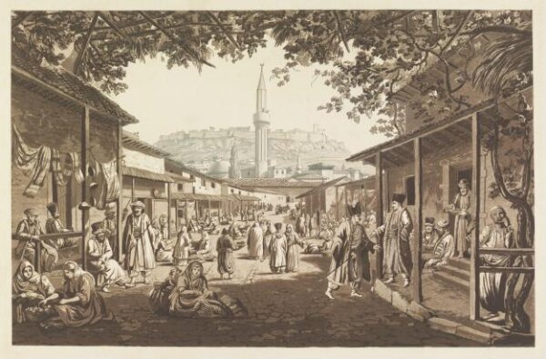 Bazar of Athens | Edward Dodwell | V&A Explore The Collections