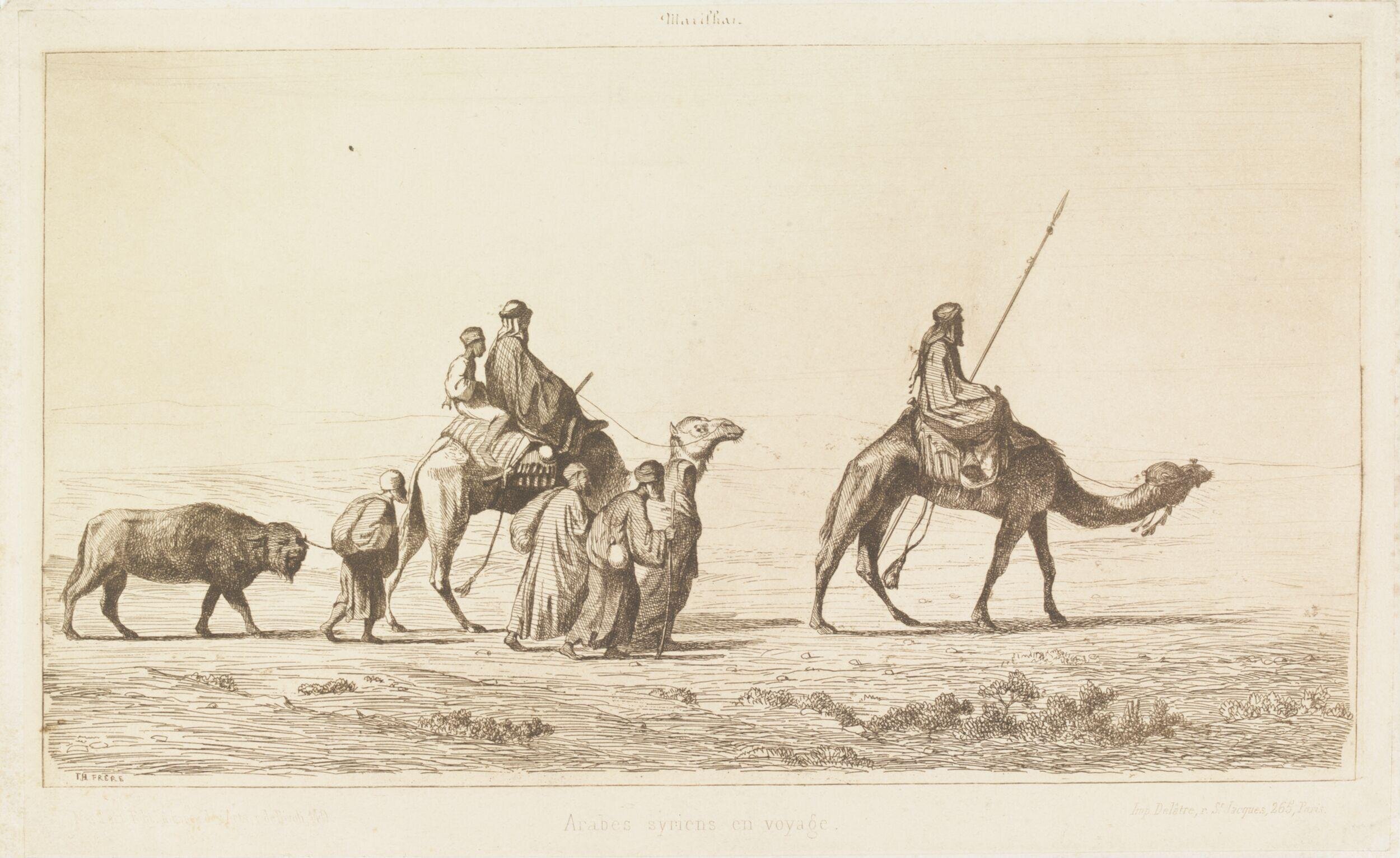 Arabes syriens en voyage