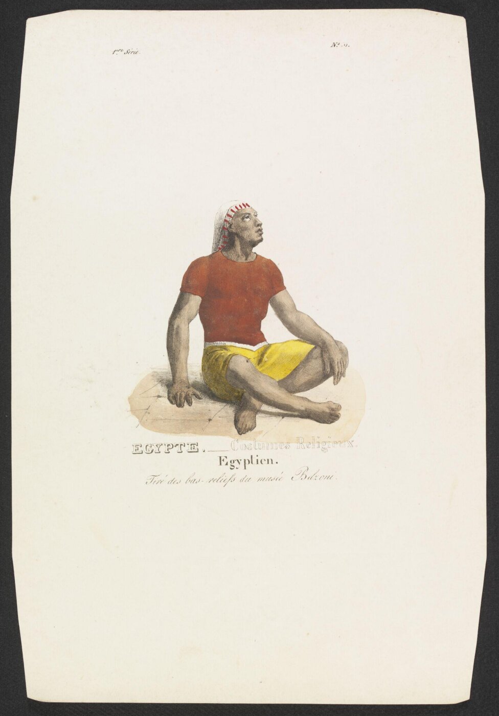 Godefroy Engelmann, Ancient Egyptian costume