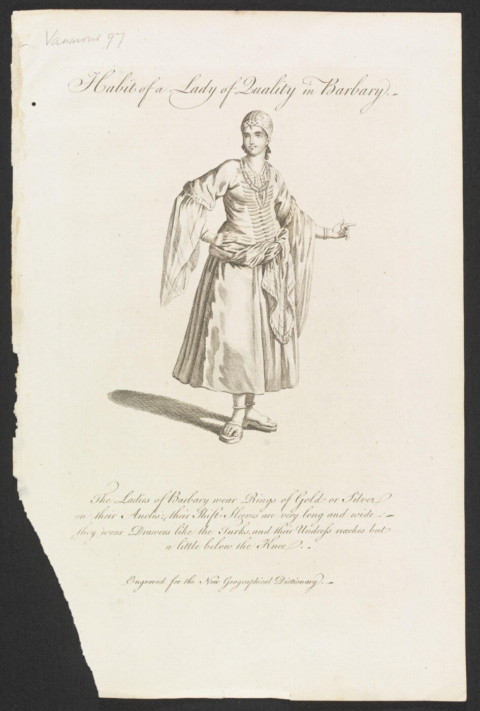 Jean-Baptiste Vanmour, A New Geographical Dictionary