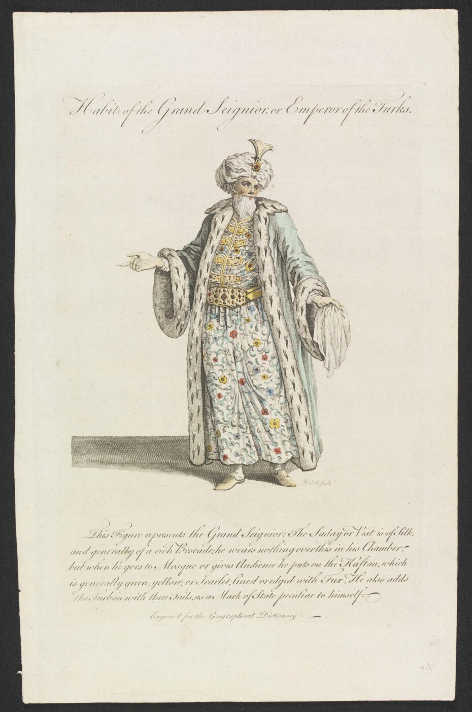 Jean-Baptiste Vanmour, A New Geographical Dictionary