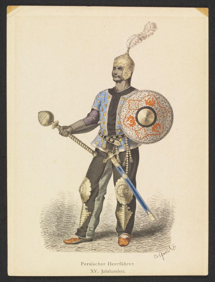 Persischer Heerfhrer. XV. Jahrhundert top image