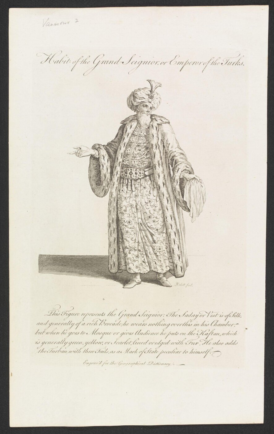 Jean-Baptiste Vanmour, A New Geographical Dictionary