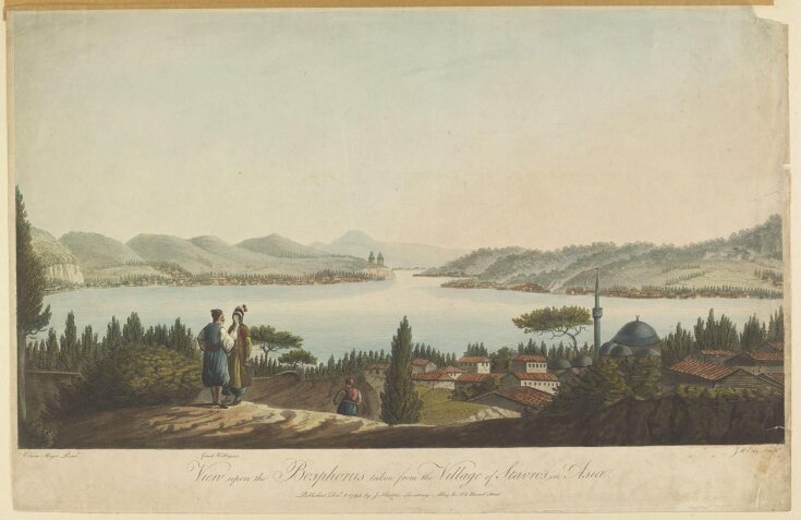 View upon the Bosphorus taken from the Village of Stavros in Asia image