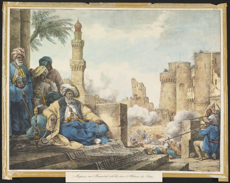 Massacre des Mameluks rébelles dans le Chateau du Caire top image