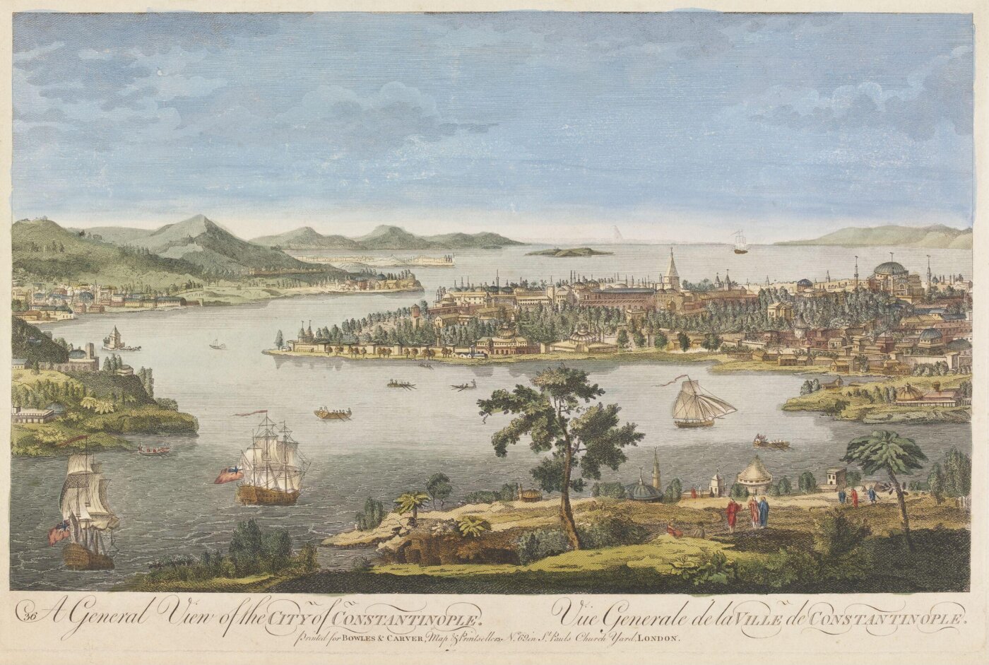 Unknown, A General View of the City of Constantinople