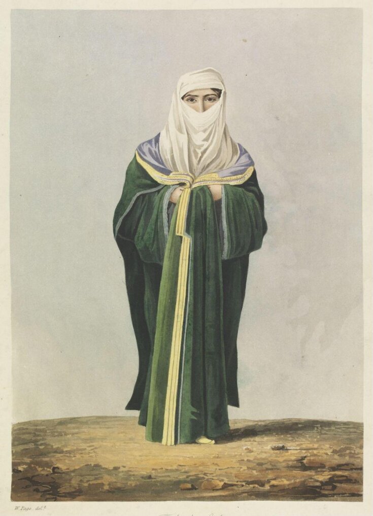 Turkish Lady in Walking Dress image