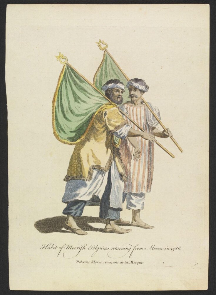 Habit of Moorish Pilgrims returning from Mecca, in 1586 top image
