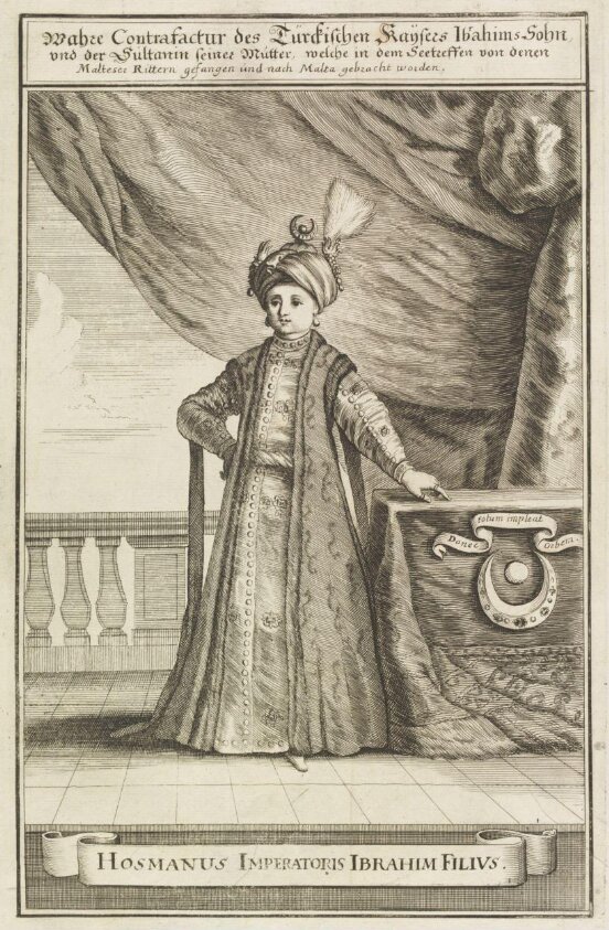 Hosmanus Imperatoris Ibrahim Filius (mid 17th century) by Jacob van Merlen