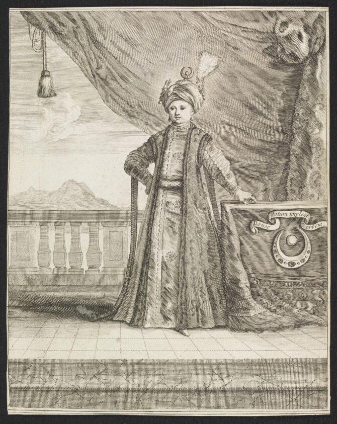 Osman, son of Sultan Ibrahim I (mid 17th century) by Jacob van Merlen