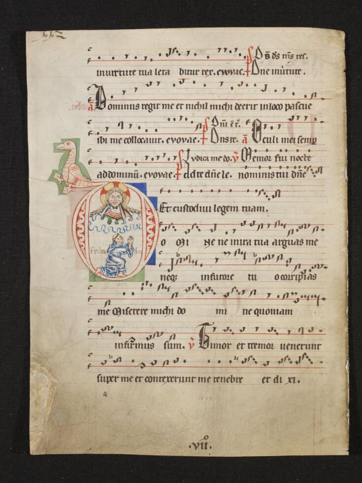Leaf from an antiphonary top image