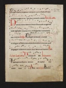 Leaf from an antiphonary thumbnail 1