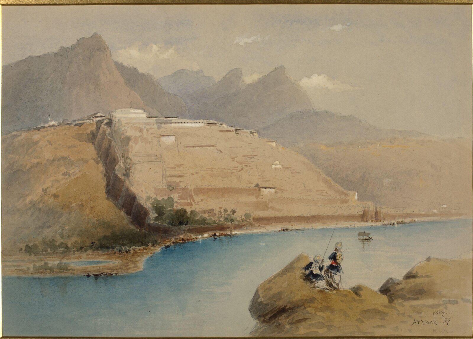 Attock on the Indus, Pritchett, 19th century