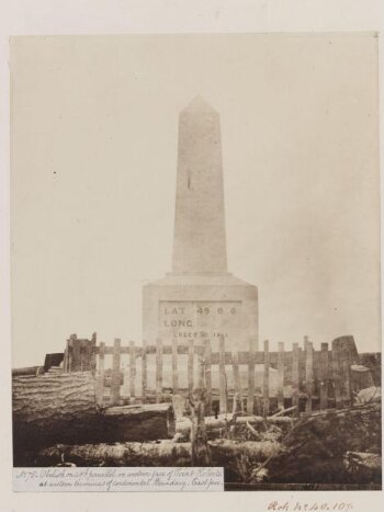 Obelisk, Western face of Point Roberts