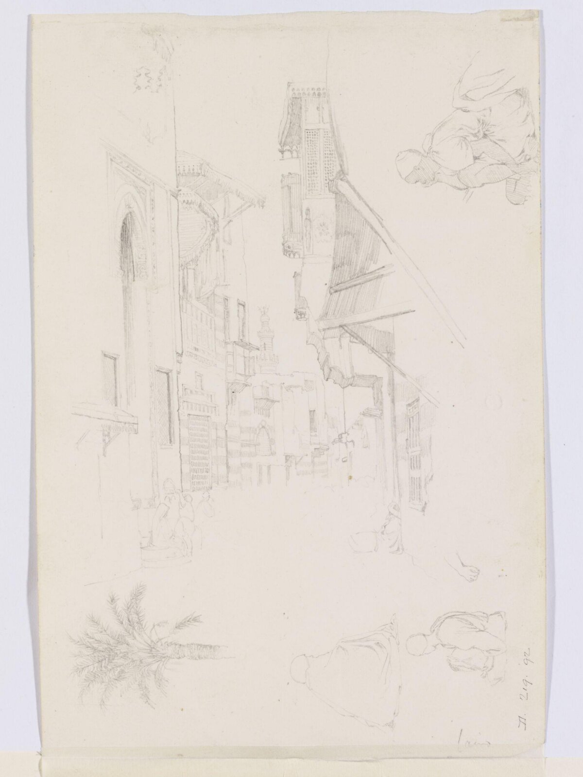 Middle Eastern Sketchbook, Richard Dadd, 1842-1843