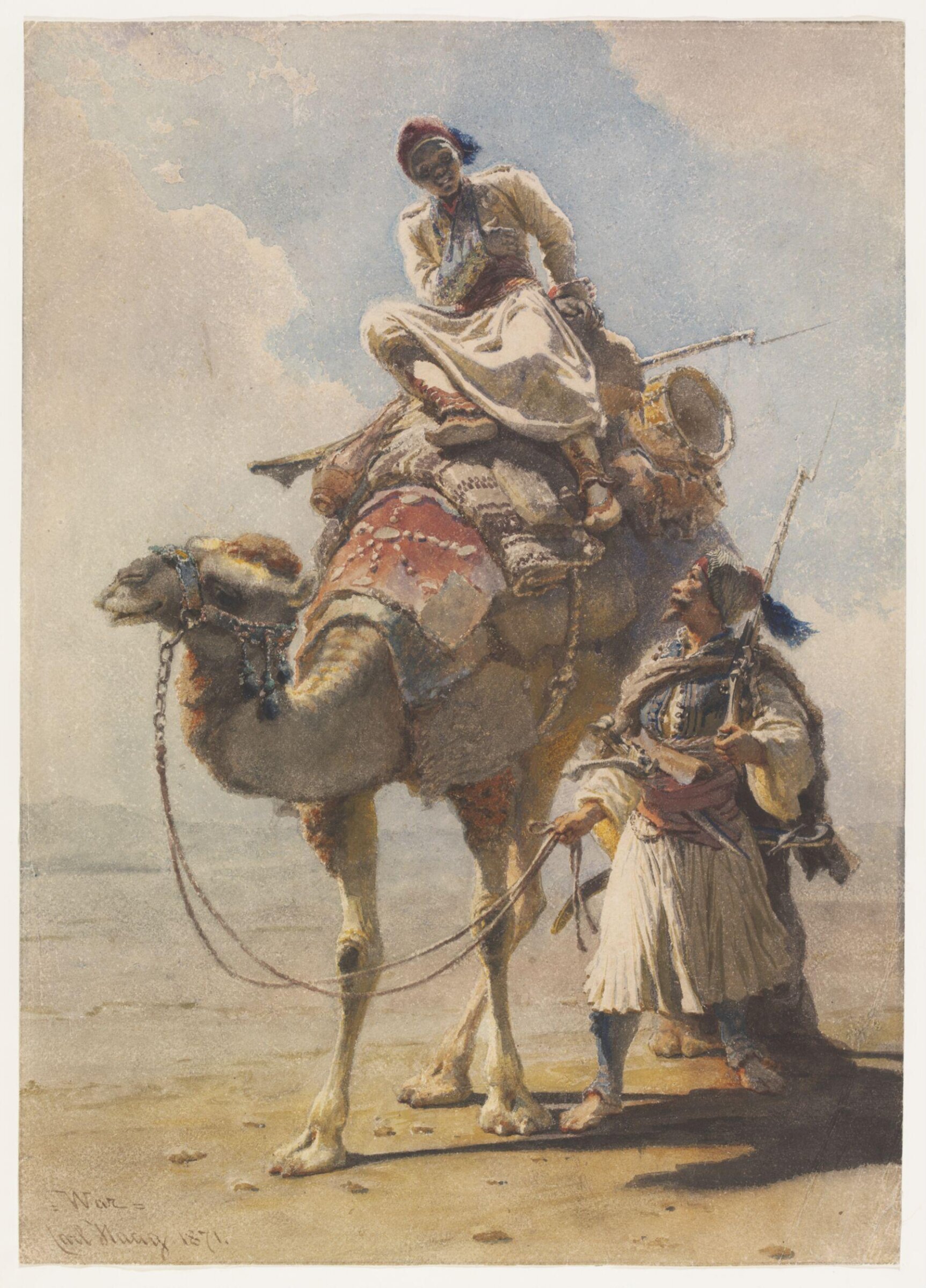 War, Carl Haag, 1871