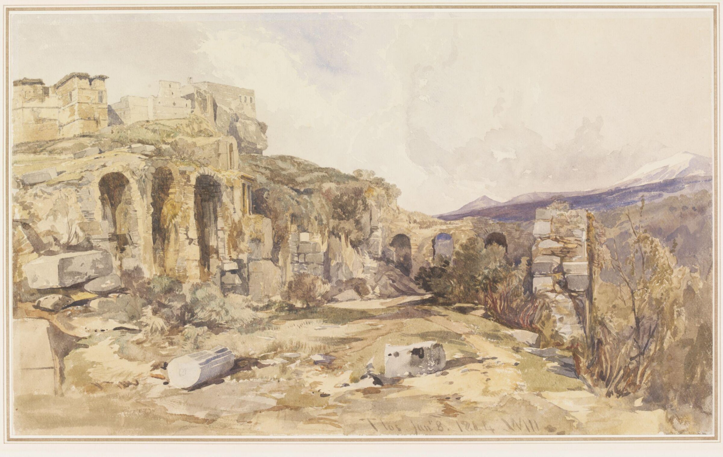 Tlos, William James Müller, 1844