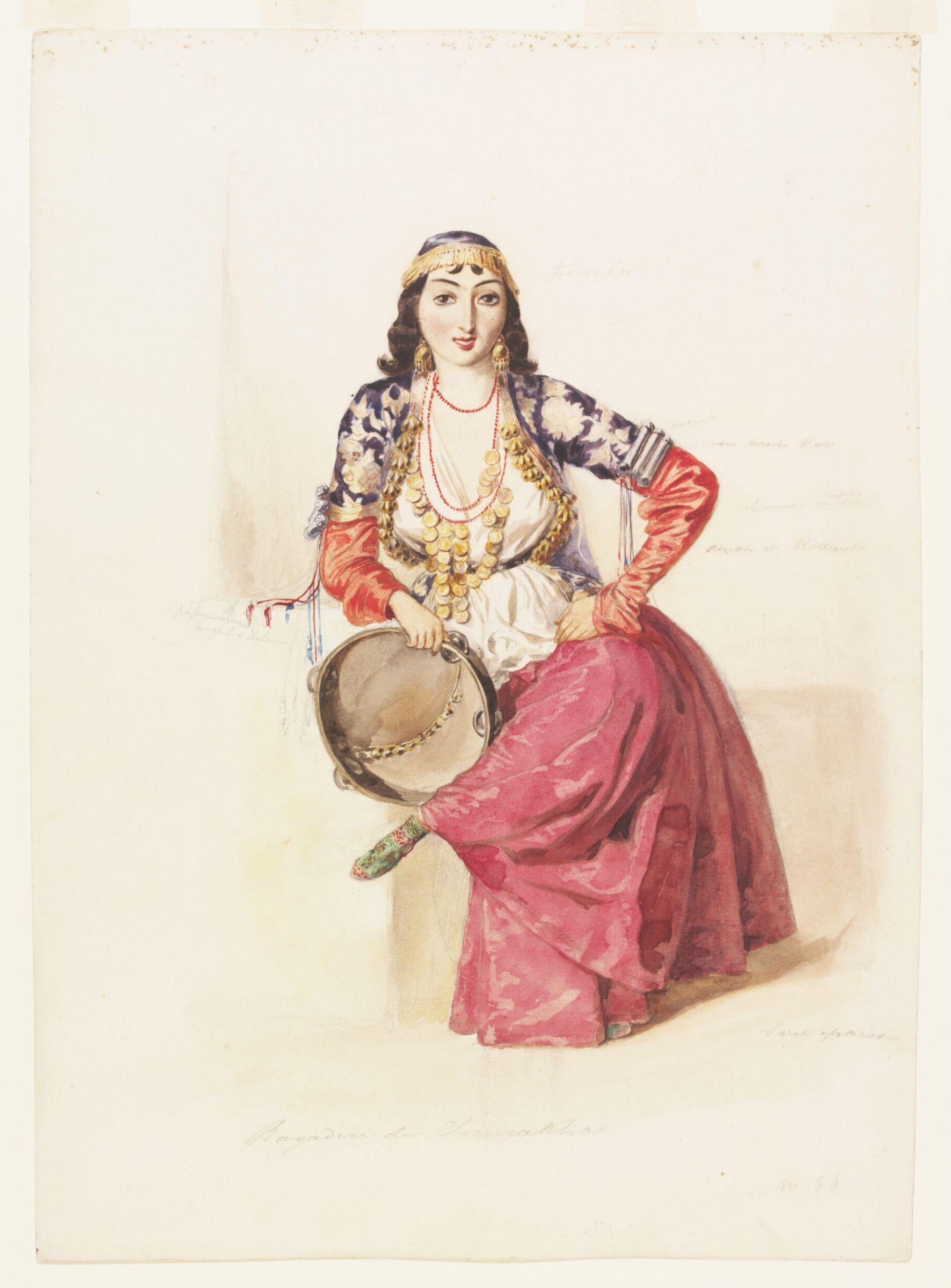 Bayadère de Chemakha, Grigoriy Grigorievich Gagarin, ca. 1842
