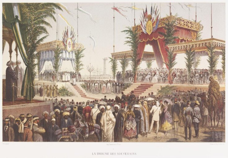 Inauguration du Canal de Suez, Voyage des Souverains top image