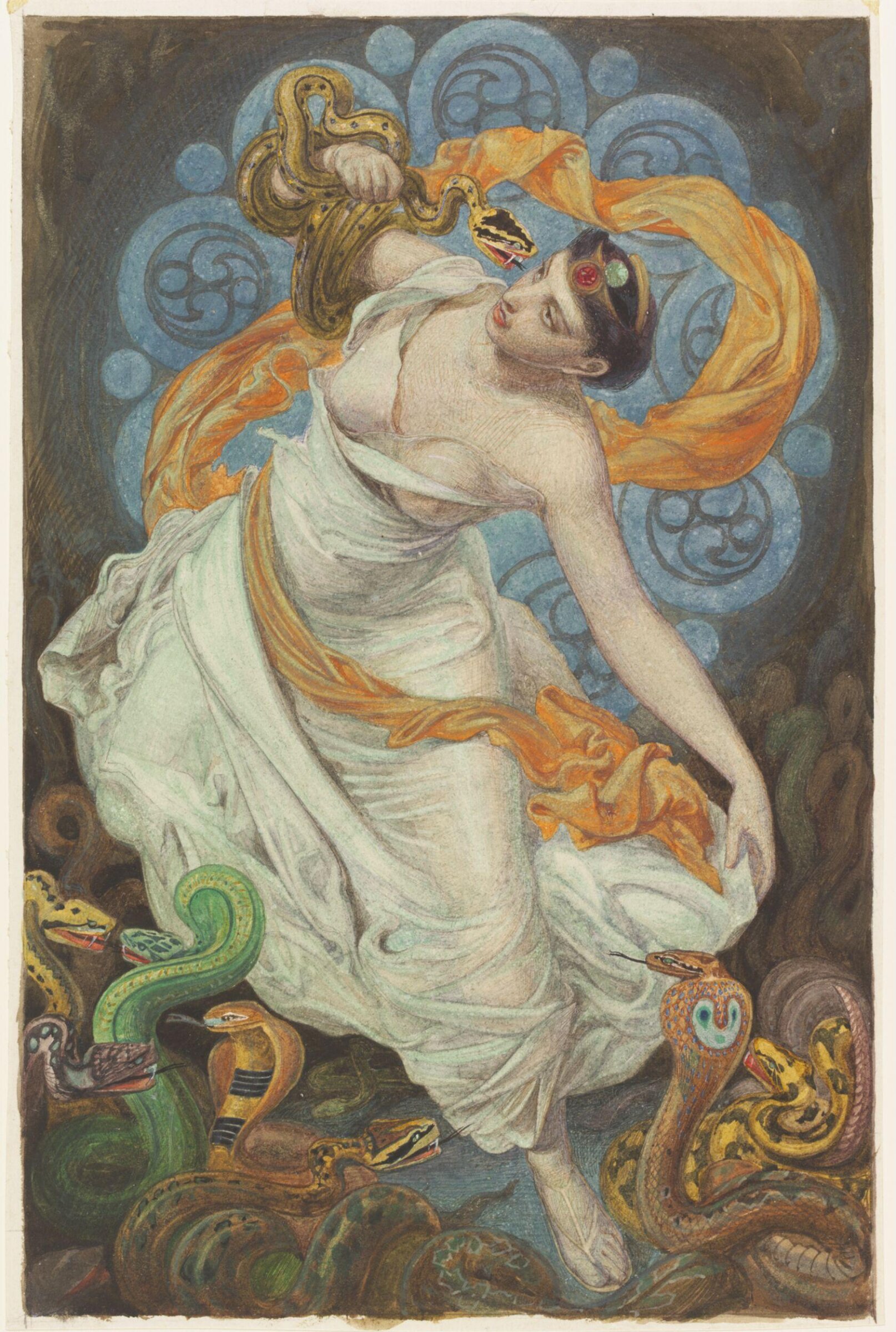 Bhanavar The Beautiful, Frederick Sandys, 1894