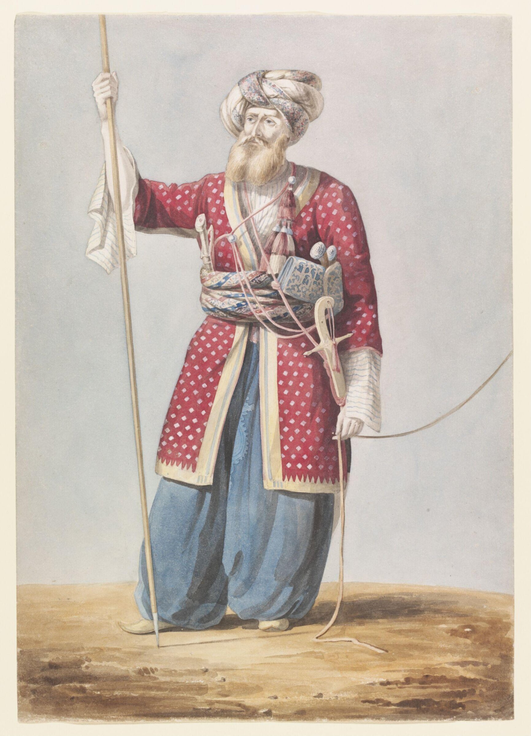 A Mamluk from Aleppo, William Page, ca. 1816-1824