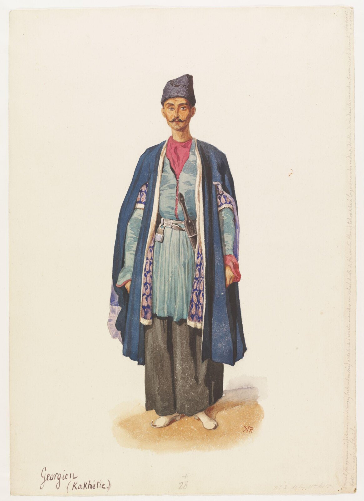 Georgien (Kakhétie.), Grigoriy Grigorievich Gagarin, ca. 1842