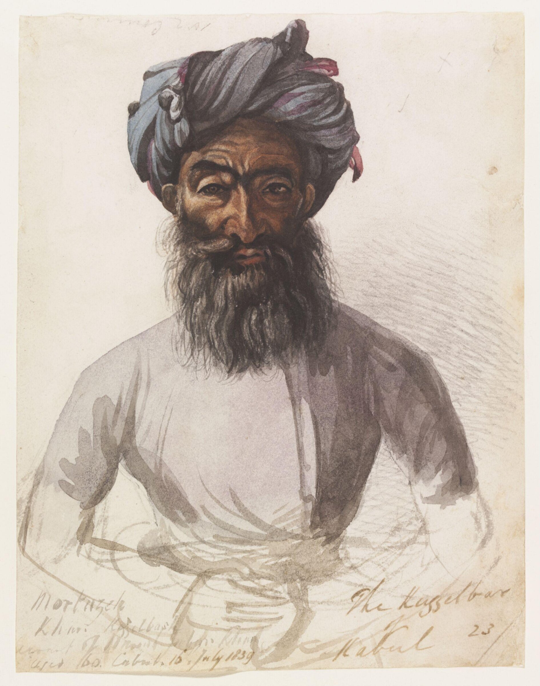 The Kuzzelbash of Kabul, Godfrey Thomas Vigne, 1836