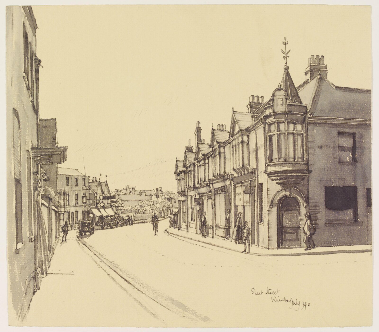 Sheet Street, Windsor, Fairclough, July 1940