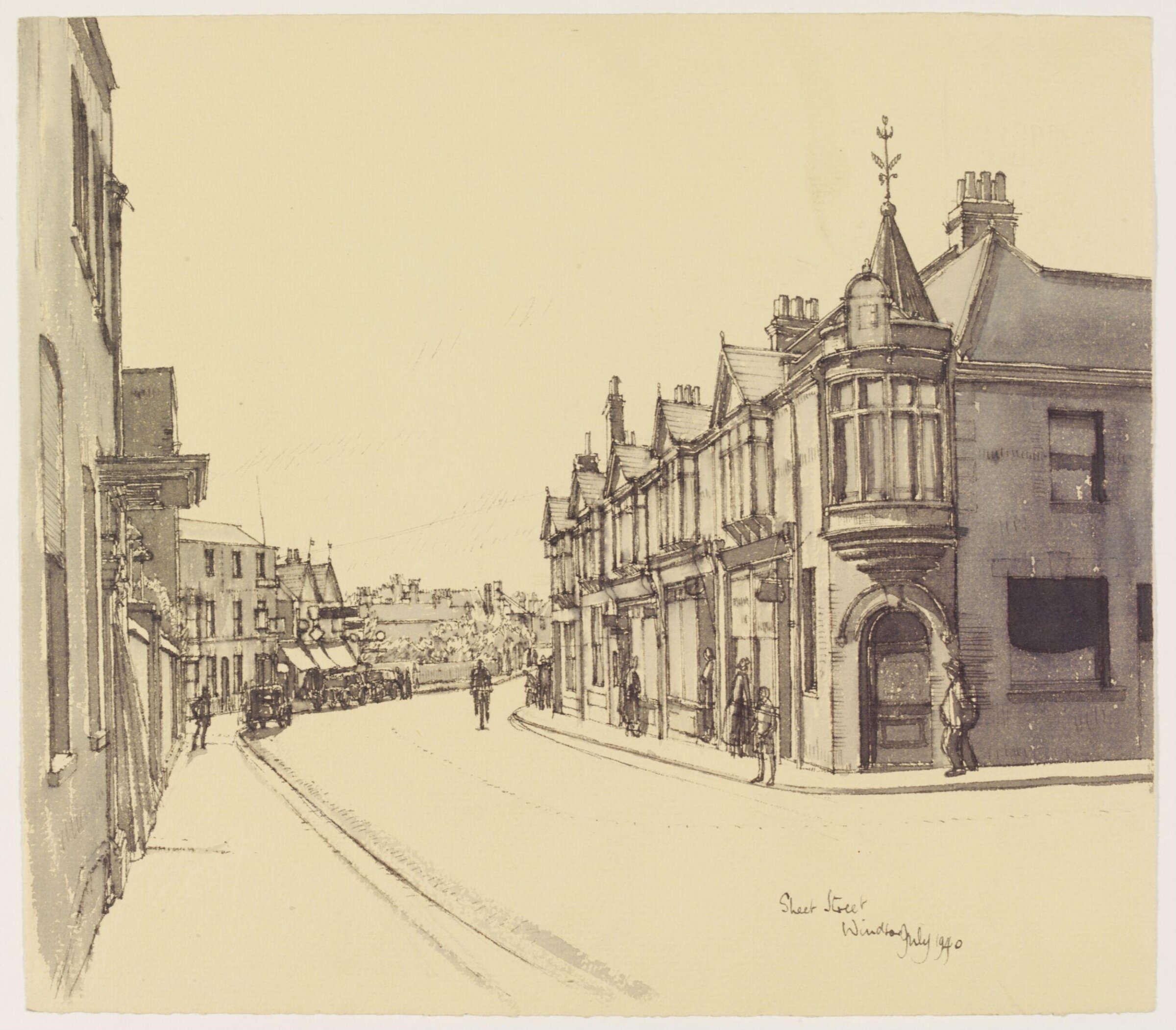 Sheet Street, Windsor, Fairclough, July 1940