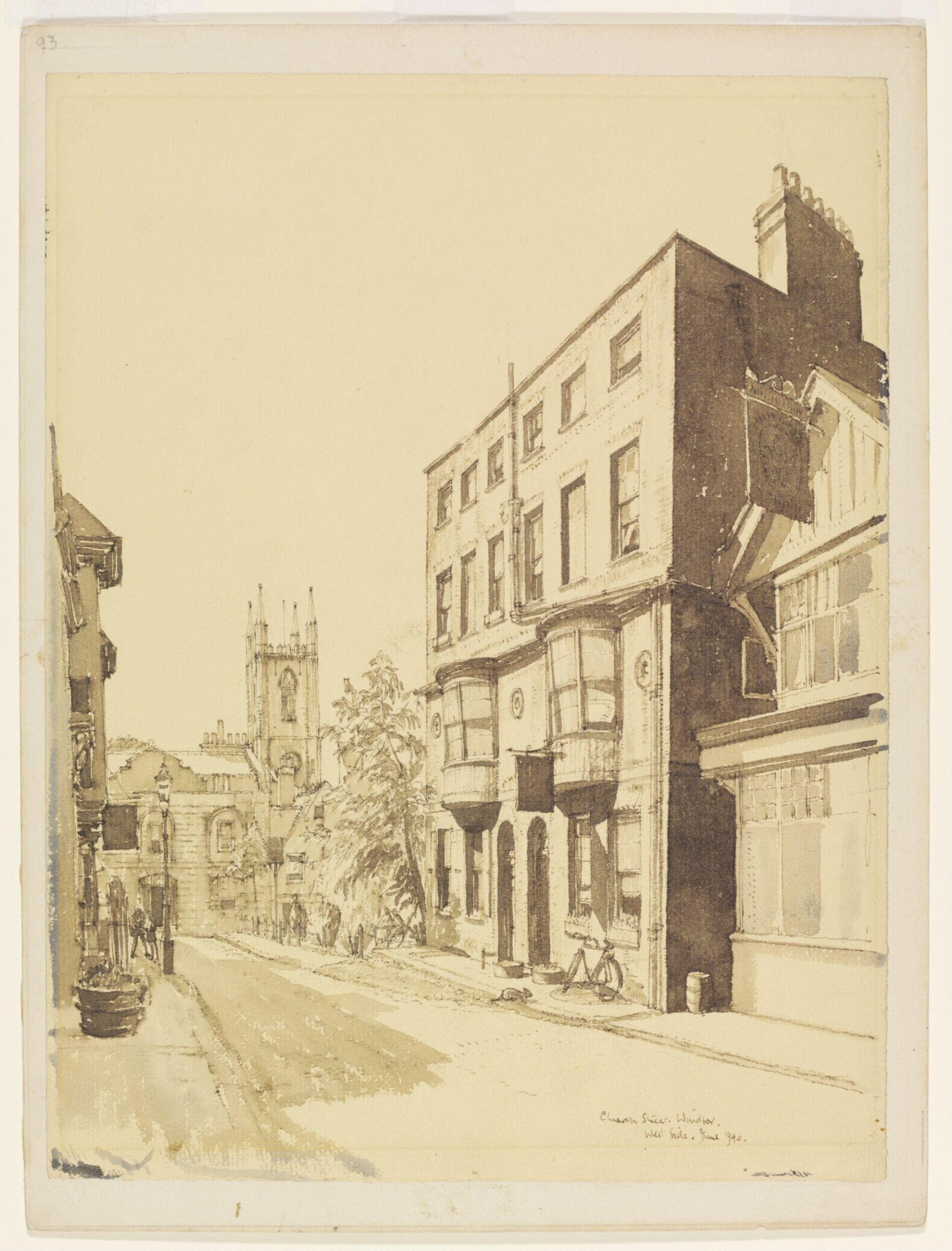 Church Street, (west side) Windsor, Fairclough, June 1940