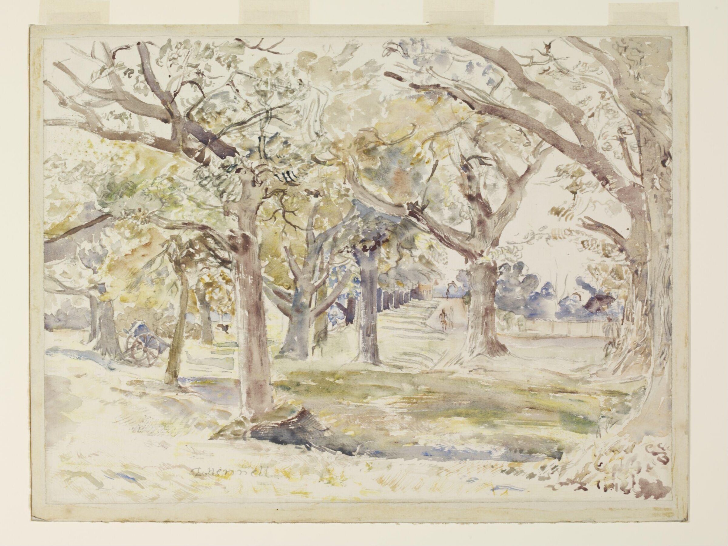The Avenue, Bucklebury, Thomas Hennell, ca.1940