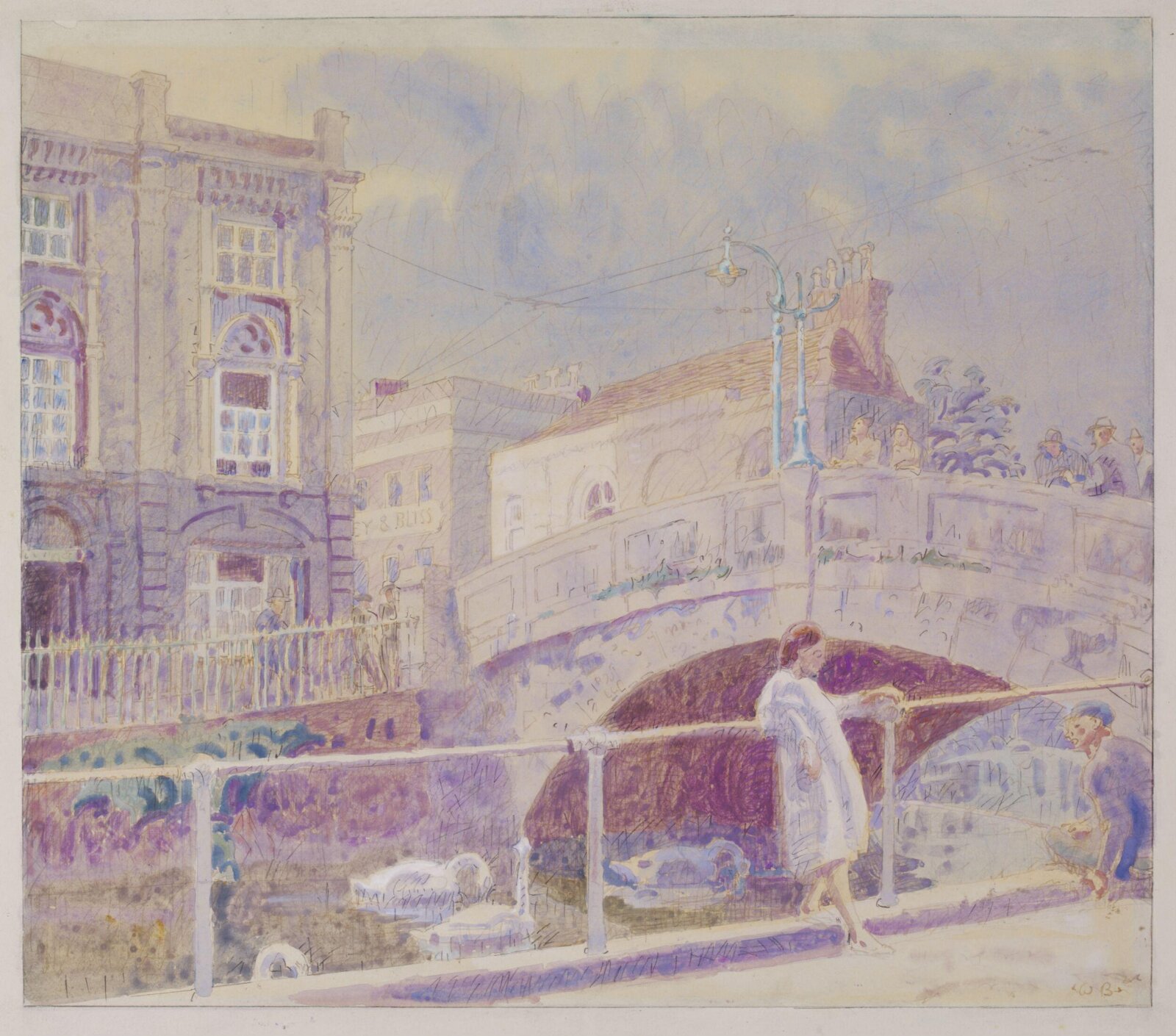 The High Bridge, Reading, Bayes, ca.1940