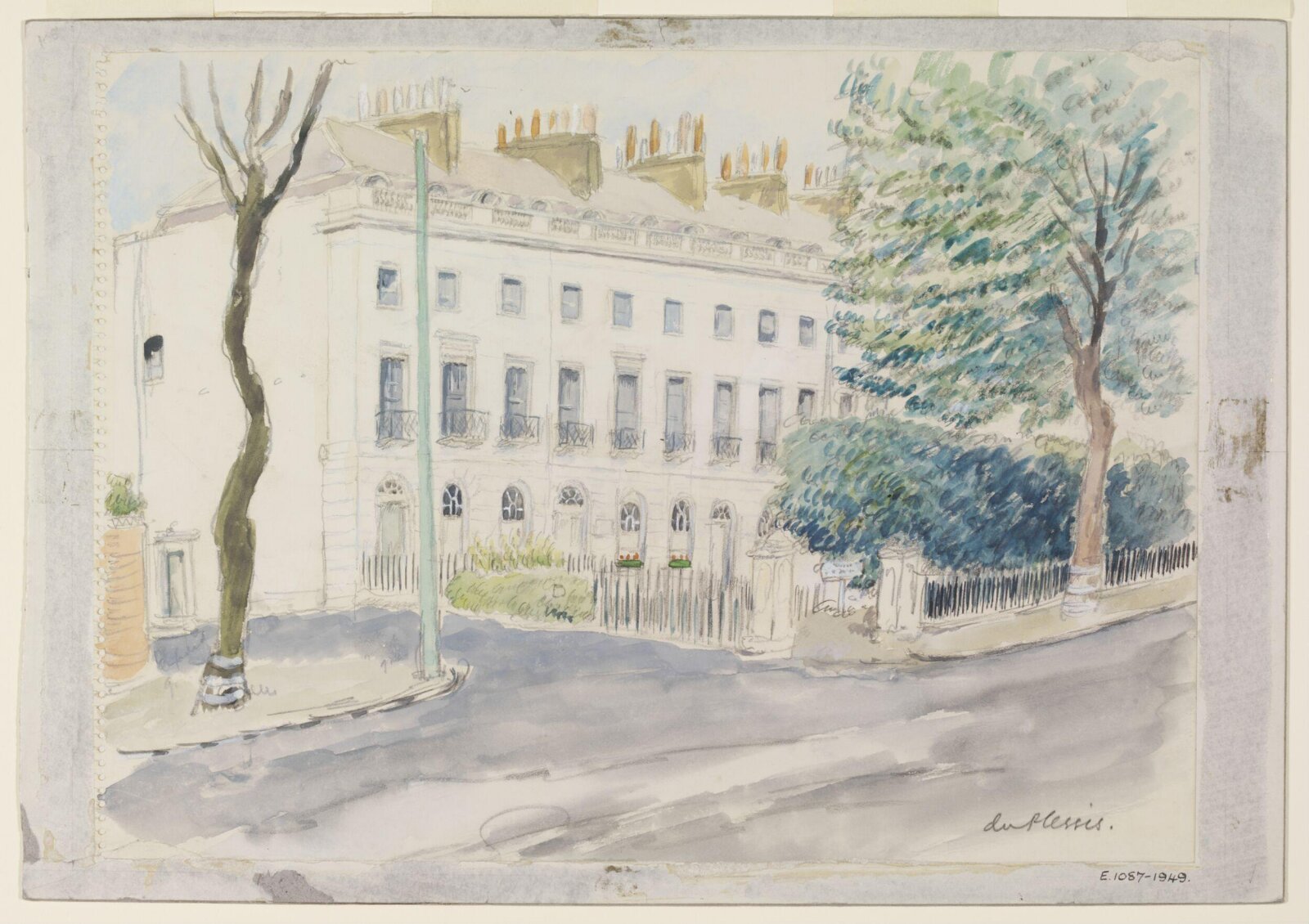 Albion Place, Reading, Du Plessis, ca.1940