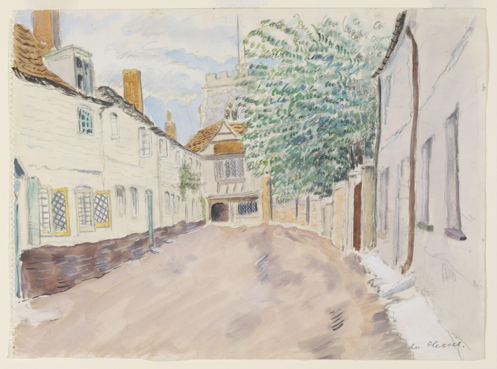 Lych Gate, Bray, H. E. Du Plessis, ca.1940