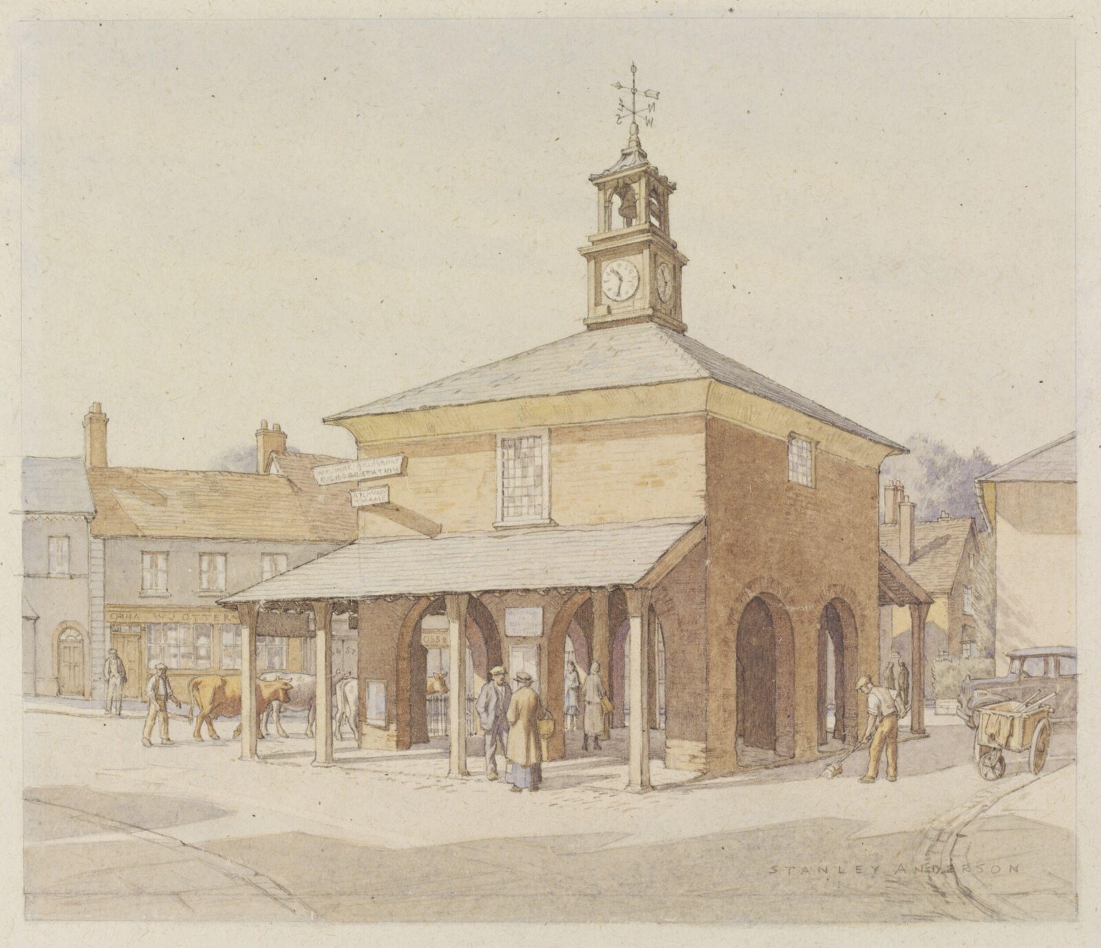 Town Hall, Princes Risborough, Anderson, ca. 1940
