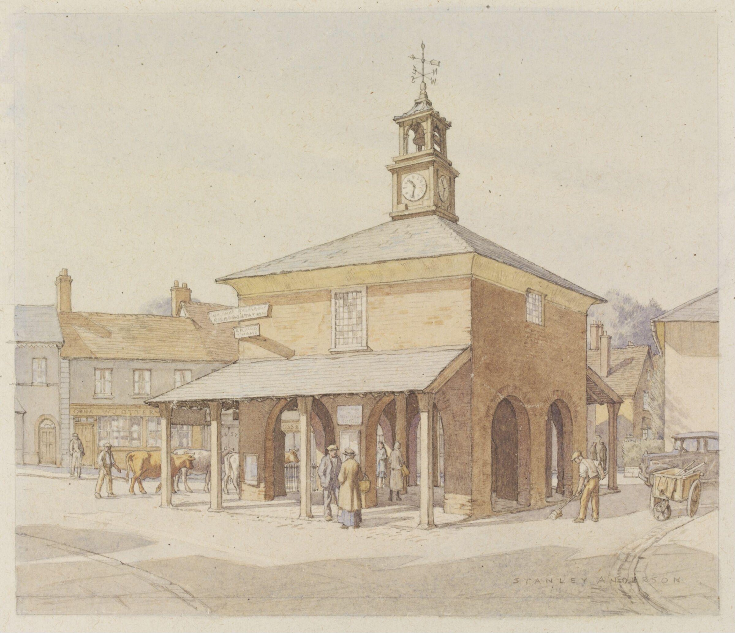 Town Hall, Princes Risborough, Anderson, ca. 1940