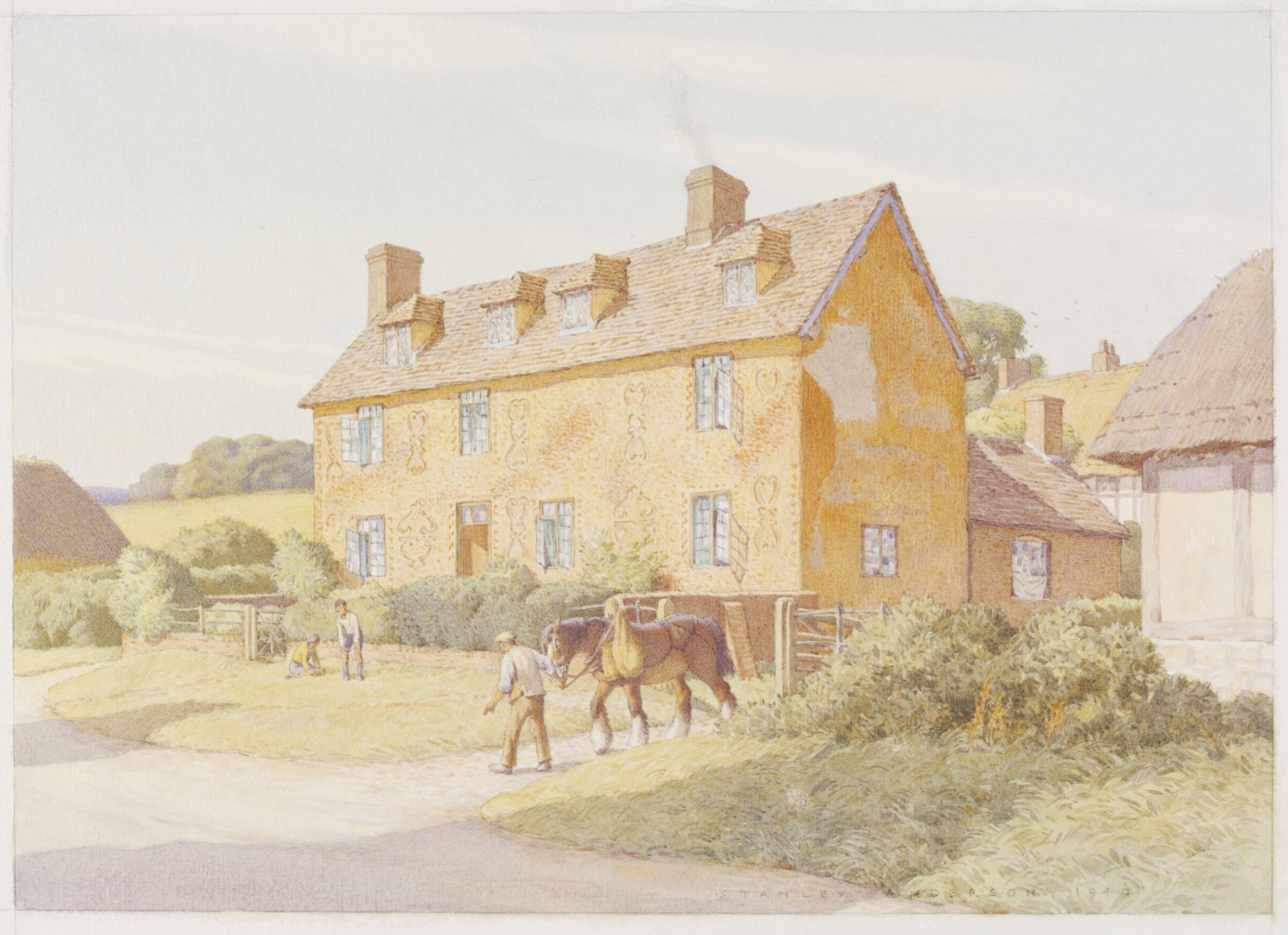 A 15th century cottage at Nether Wynchenden, Anderson, 1940