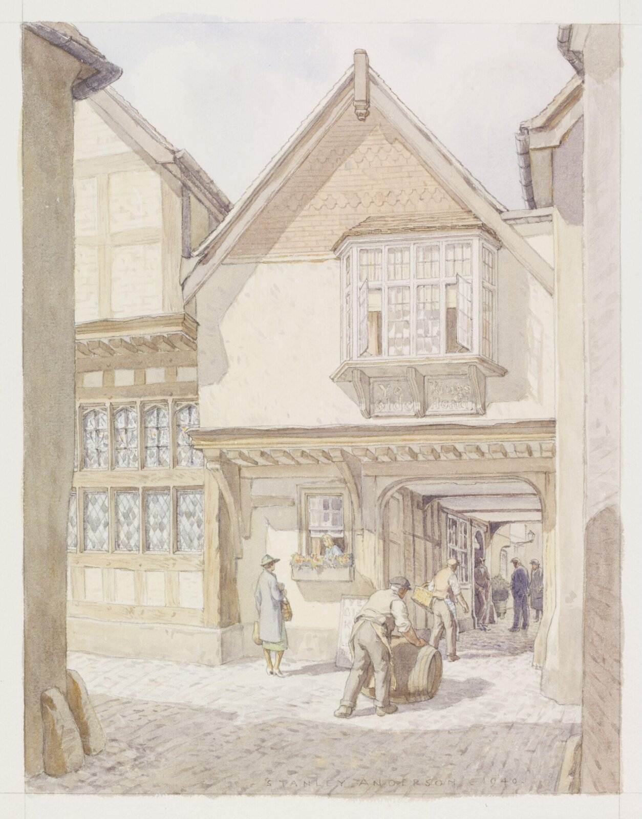 "Ye Old King's Head", Aylesbury, Anderson, 1940