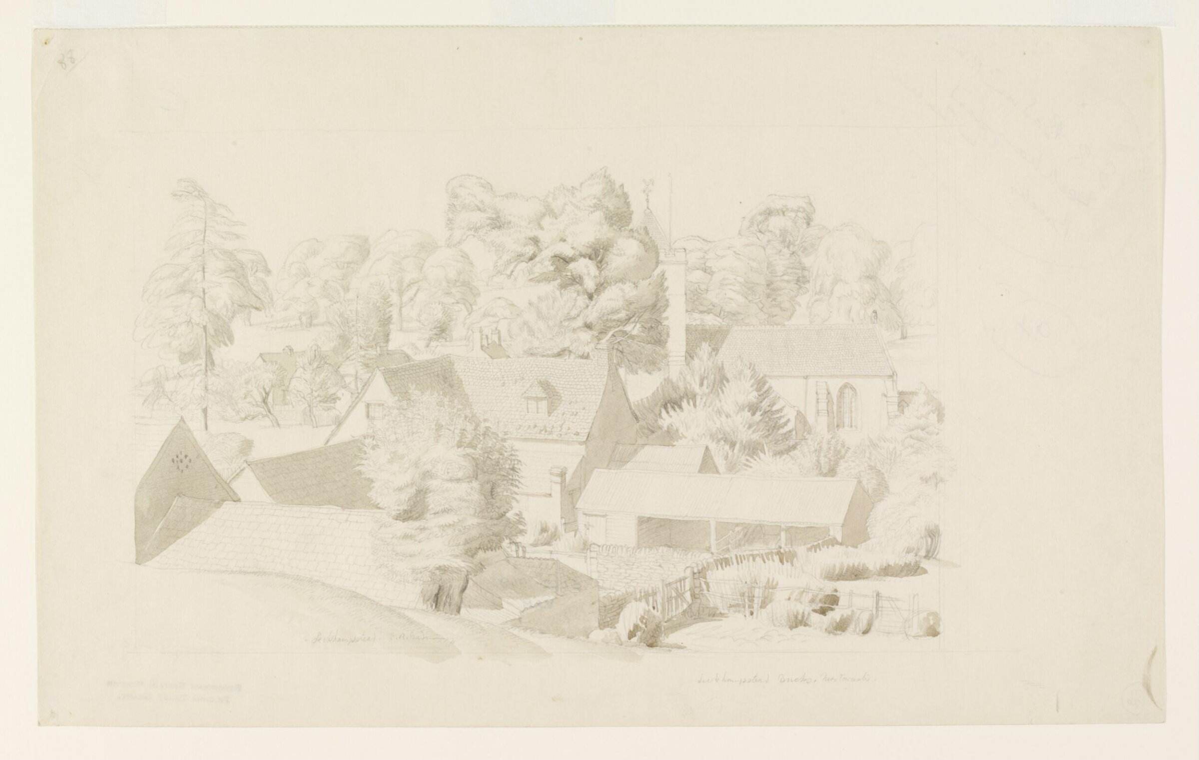Leckhampstead, Badmin, ca.1940