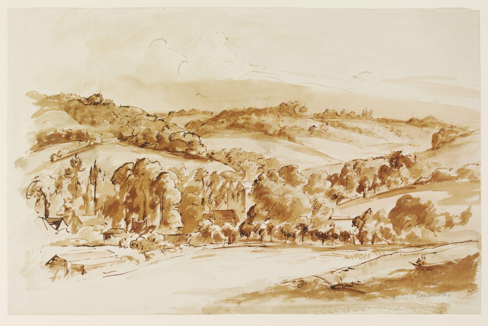 View over Fingest, Seabrooke, ca.1940