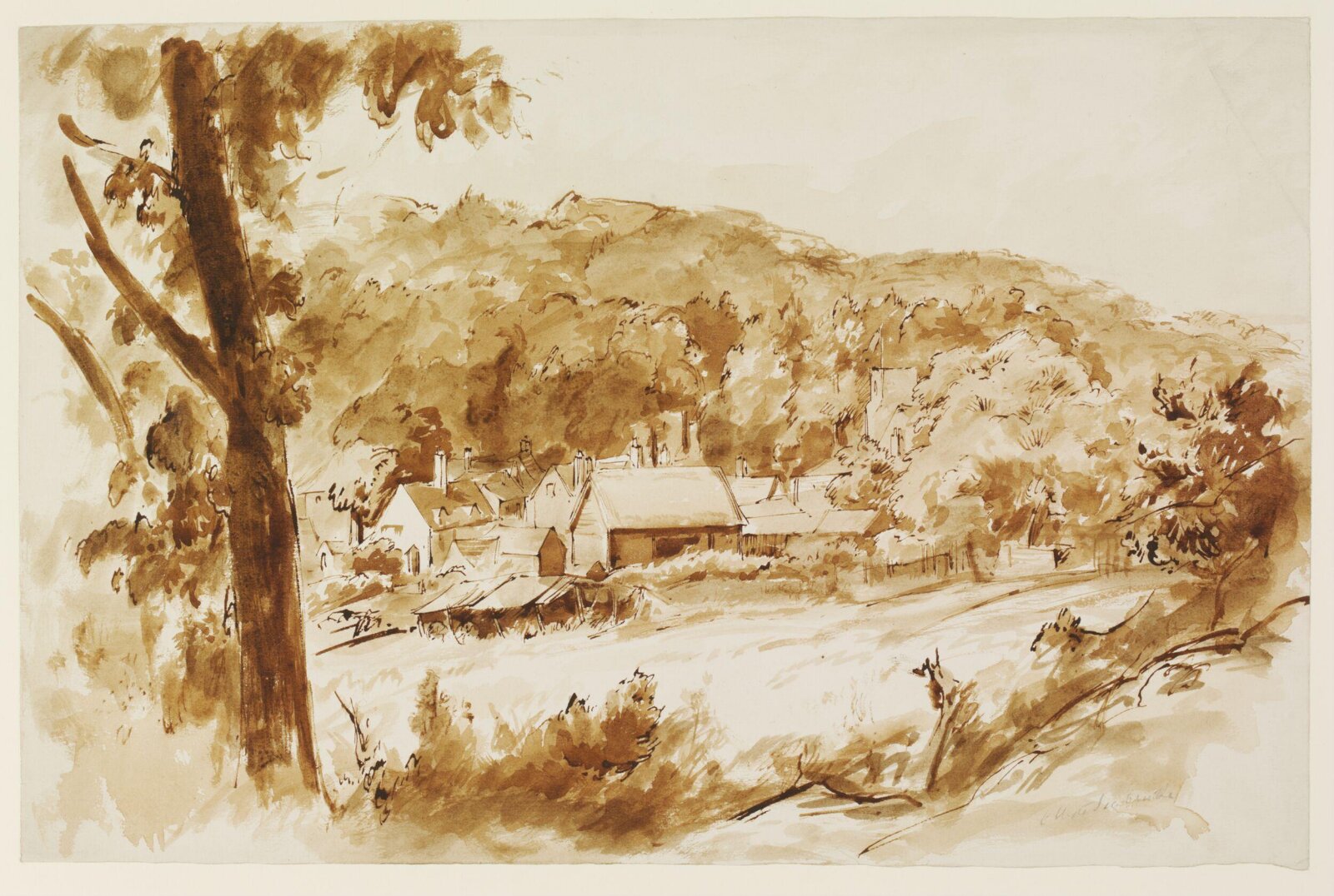 Turville Village, Seabrooke, ca.1940