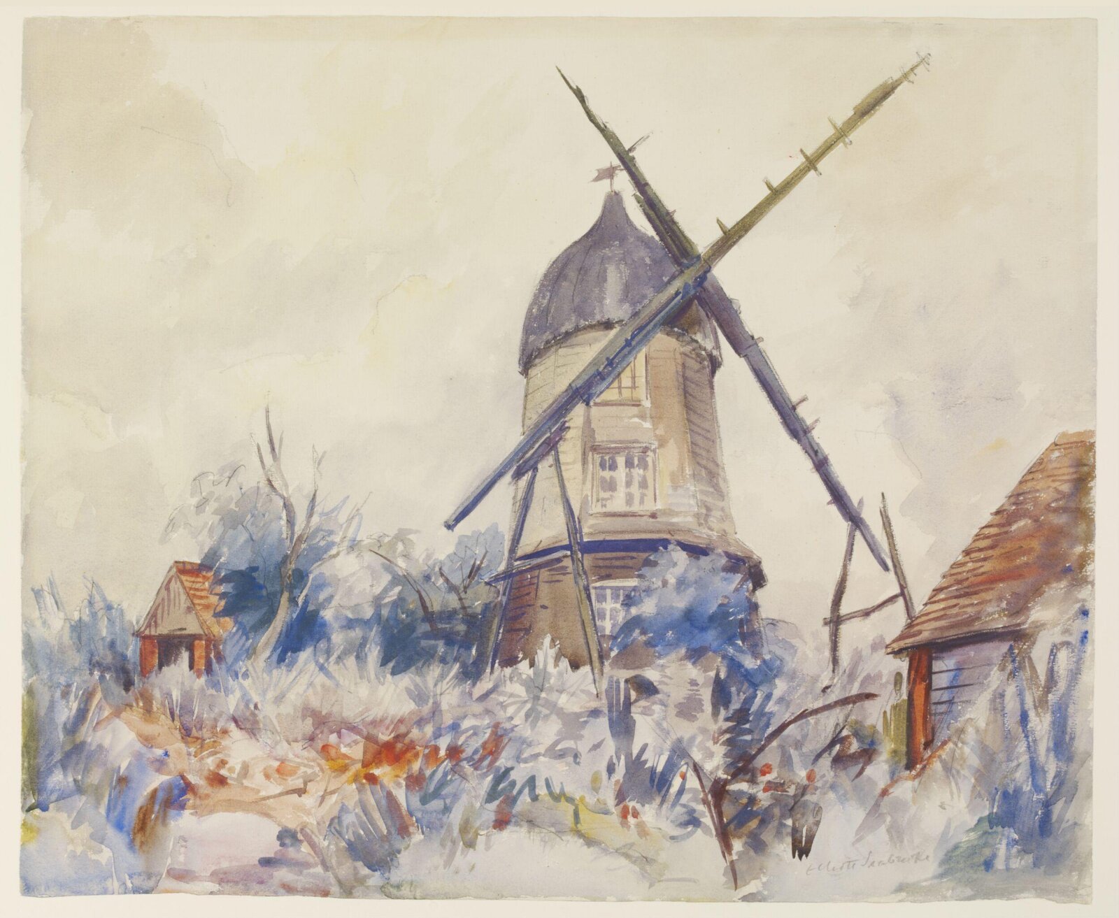 The Old Mill, Fingest, Seabrooke, ca.1940