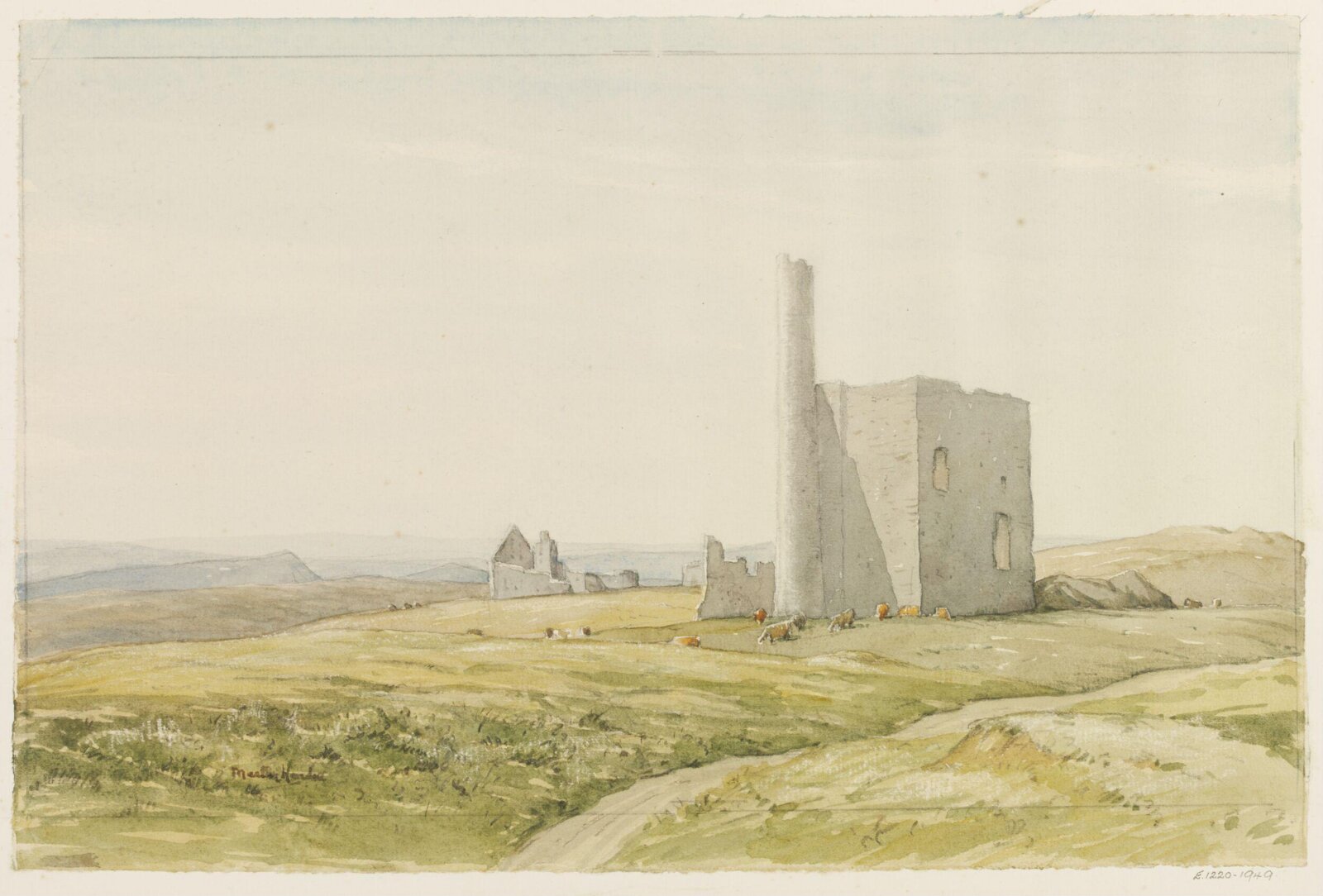 Deserted Tin-Mine, Cornwall. [ 1938 ], Hardie, 1938