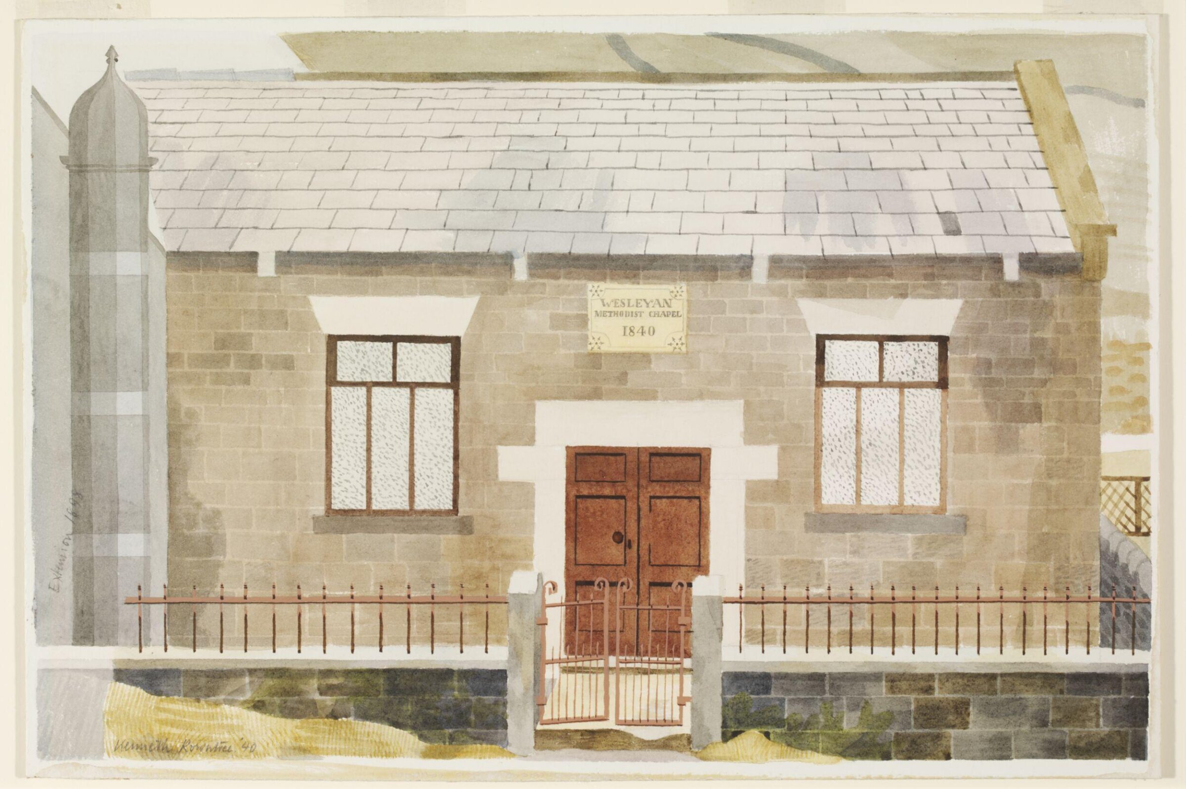 Wesleyan Methodist Chapel, Ashopton, Rowntree, 1940